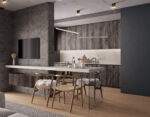 МДФ с PET-фолио 0164 UM/UM ултра мат 2800/1220/18 Anthracite (Антрацит) - Image 2