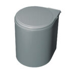 Кош за отпадъци 13L м.270 сив, пластмасов с автоматично отваряне - Image 2