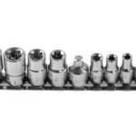 Комплект вложки Torx 1/4" и 3/8", 9 броя