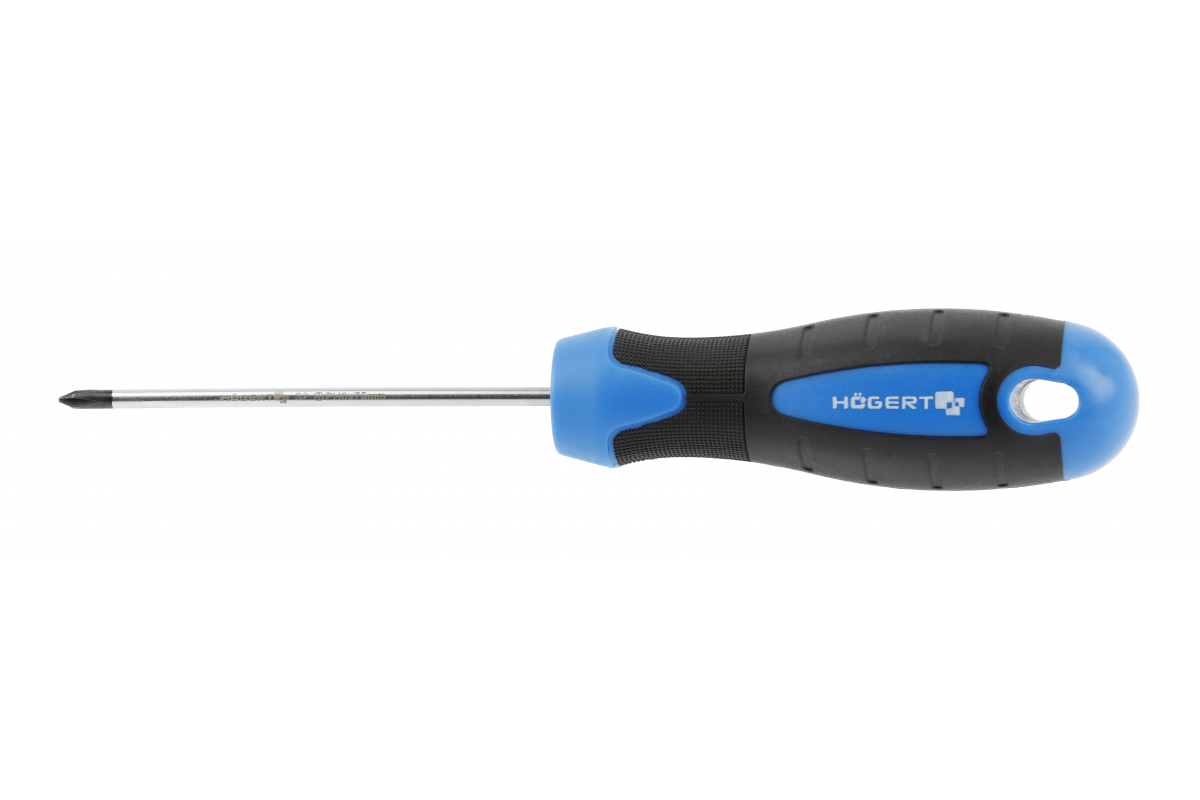HT1S020 Отвертка кръстата PH1 x 75мм, S2 steel - Image 1