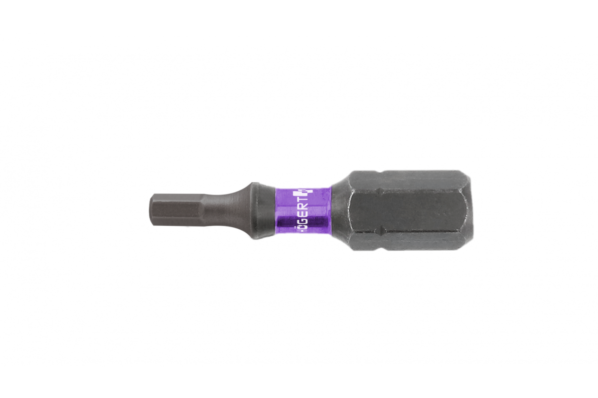 HT1S145_1 Битове за отвертка Hex H4 25мм, 5 броя в опаковка - Image 1