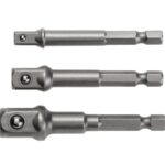 Адаптори комплект за 1/4", 3/8" и 1/2" вложки