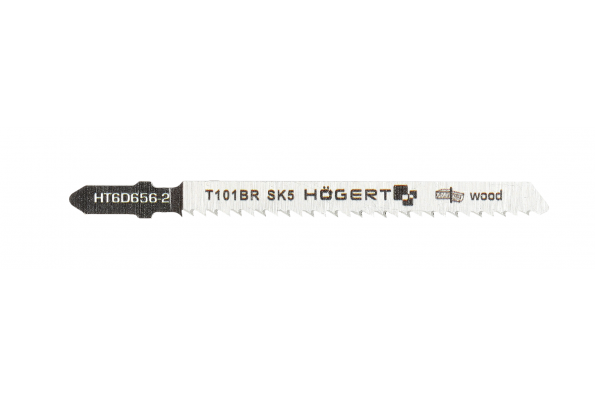 HT6D656-2 Нож за прободен трион T101BR за дърво, 100 мм, дълбочина на рязане 4-30 мм, 2 броя - Image 1