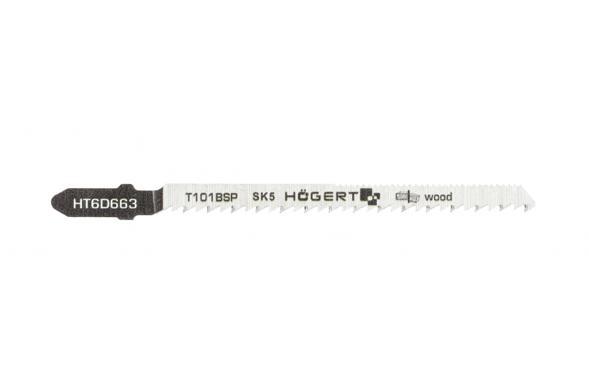 HT6D663 Нож за прободен трион T101BSP за дърво, 100 мм, дълбочина на рязане 4-30 мм, 2 броя - Image 1