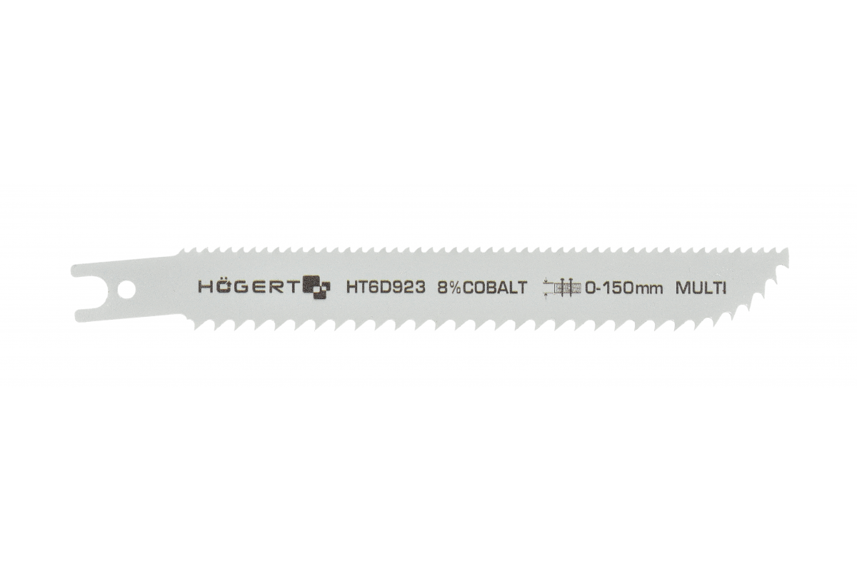 HT6D923 Нож за саблен трион 150 мм, 6 TPI и 10 TPI с две остриета, 2 броя - Image 1